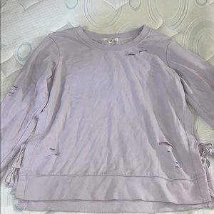 Long sleeve crew neck